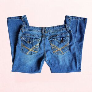 Rue 21 Women's Low Rise Denim Capris
